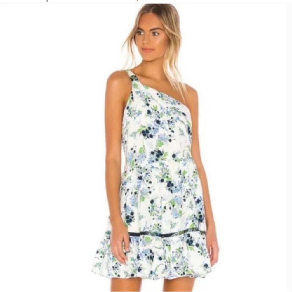 Free People All Mine Linen One Shoulder Dress NWT
